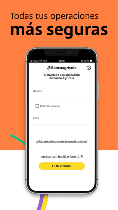 Bancoagrícola Screenshot