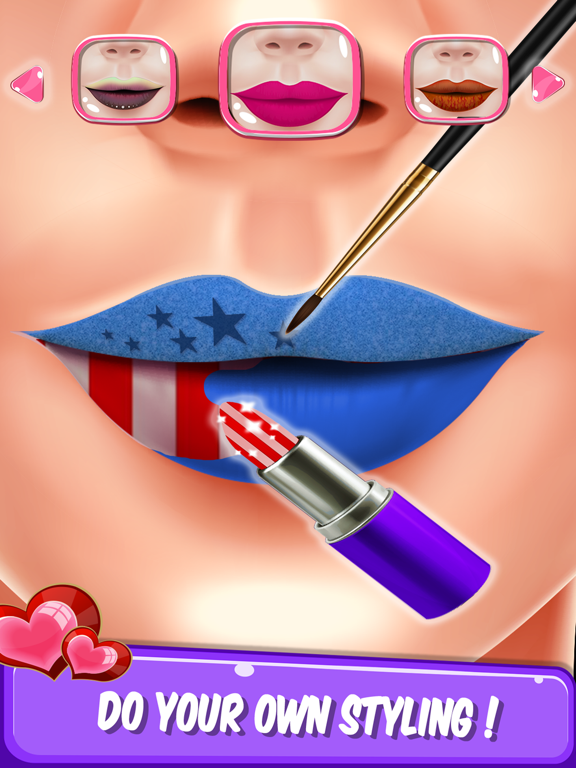 Screenshot #4 pour Art de maquillage des lèvres D