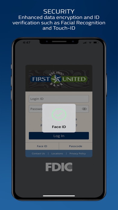 First United Bank (TX) Screenshot