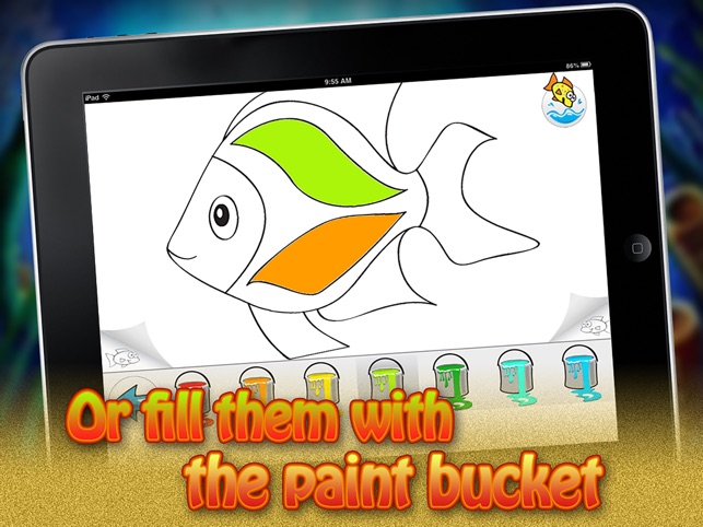 fish Paint and Coloring Book Game - Microsoft Apps