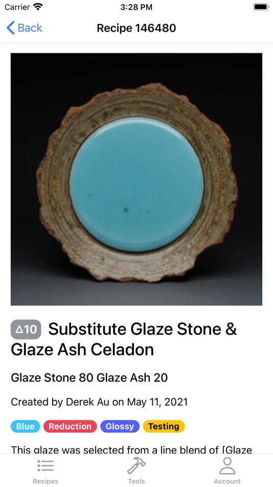 #2. Glazy App (iOS) De: Derek Au