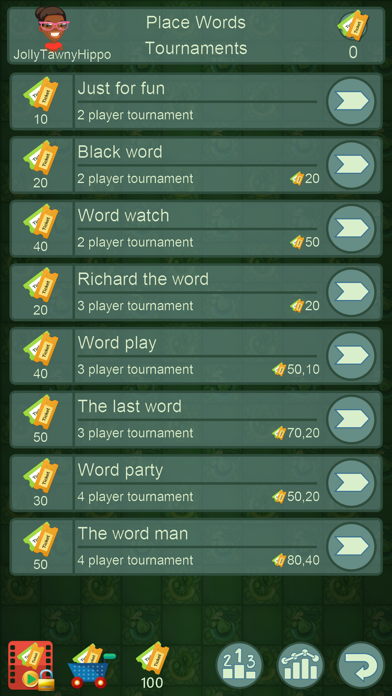 Place Words, fun word game Screenshot