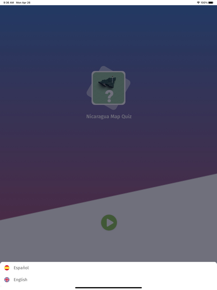 Nicaragua Departments Quiz