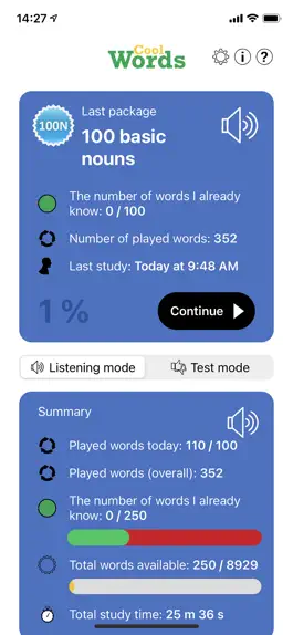 Game screenshot Russian Vocabulary apk