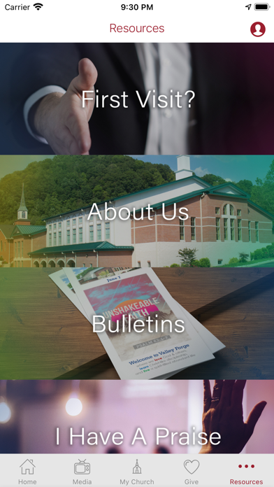 Valley Forge FWB Church Screenshot