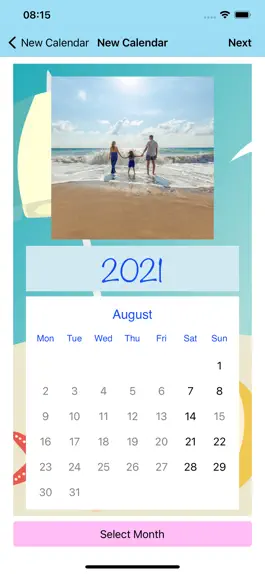 Game screenshot Create Calendar With Photos mod apk
