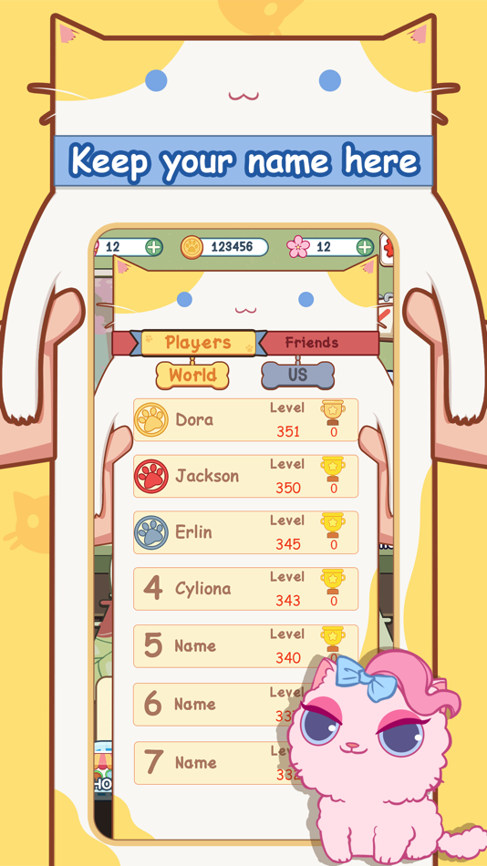 #4. Meow Meow Blast (iOS) 由: Ayoomi
