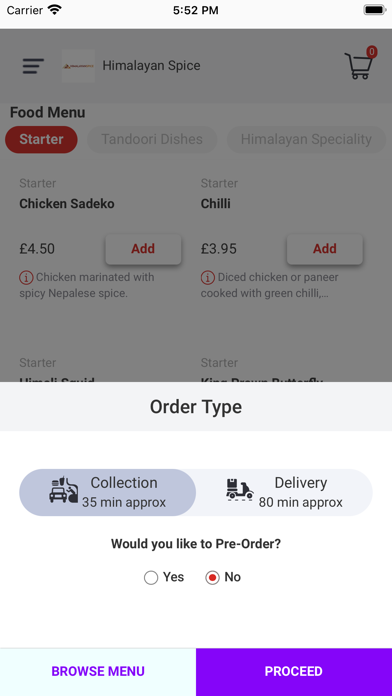 Himalayan Spice Plymouth Screenshot