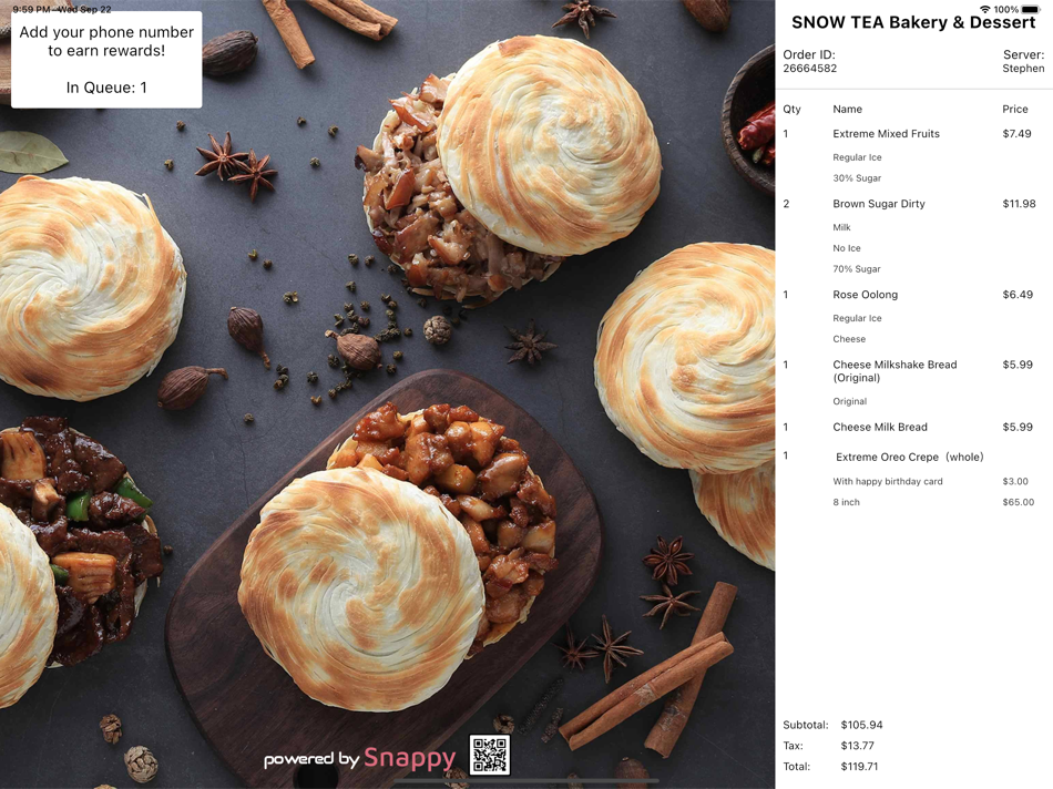 #2. Snappy POS Customer Display (iOS) 由: Snappy Innovation Inc.