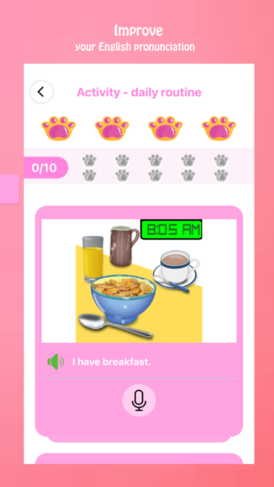 English - Basic Vocabulary Screenshot