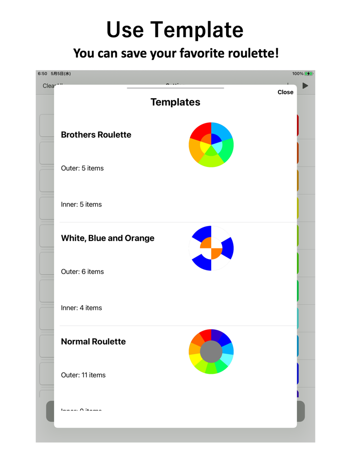 Double Roulette - decide two