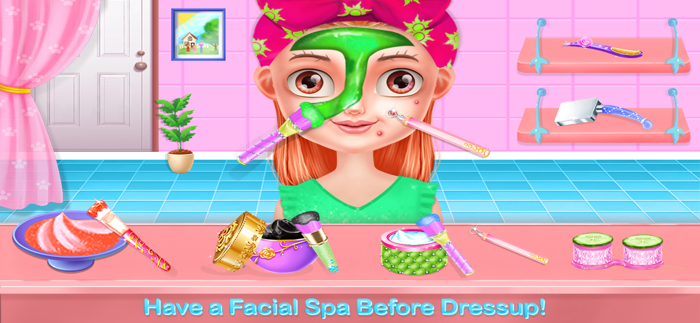 Makeover Beauty Salon Game