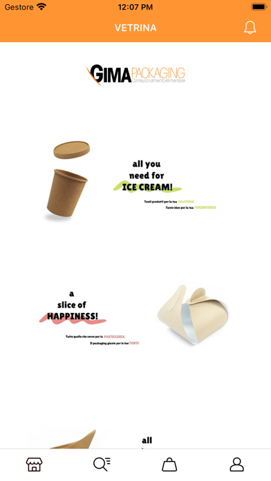 Gima Packaging Screenshot