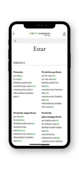 Game screenshot Spanish conjugation. hack