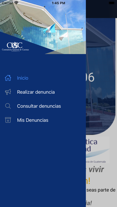 Denuncia Ciudadana CGC Screenshot