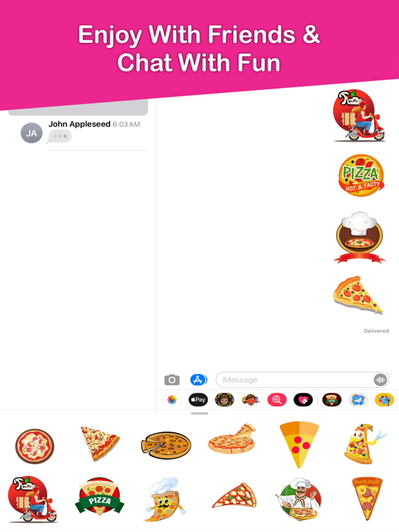 Screenshot #6 pour Pizza Emojis