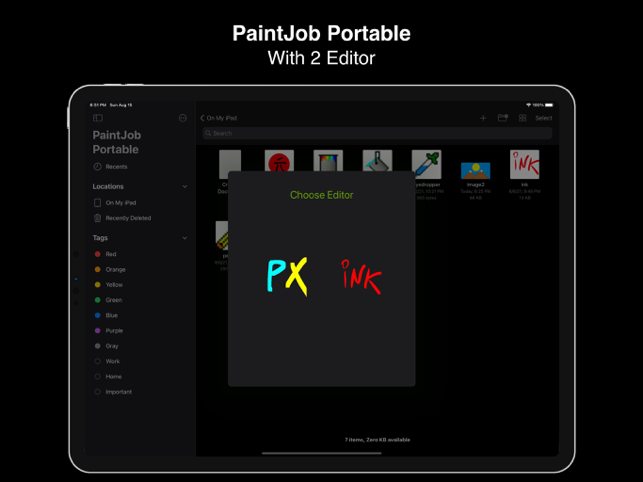 ‎PaintJob Portable Screenshot