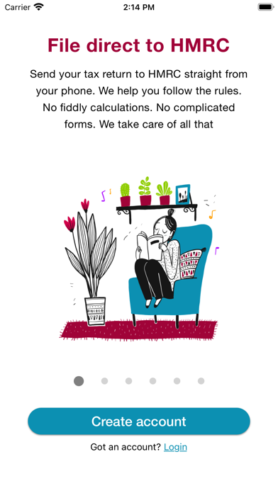 untied - personal tax app Screenshot