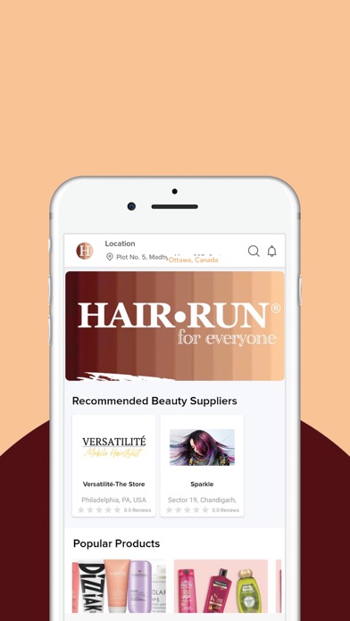 HairRun' Screenshot