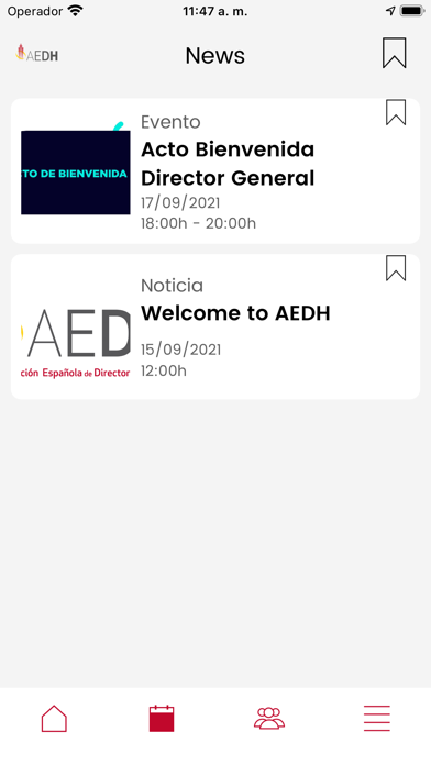 Club AEDH Screenshot