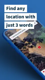 what3words: navigation & maps iphone screenshot 1