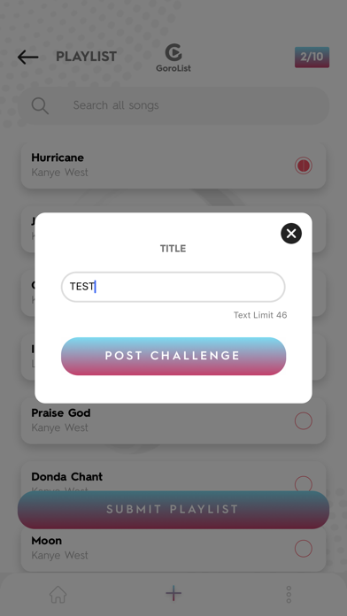 GoroList Screenshot