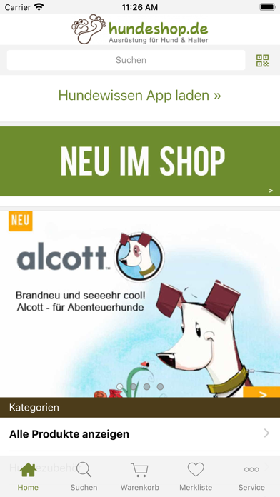 Hundeshop.de Screenshot