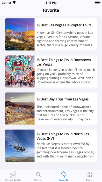 Things To Do for Tourist screenshot-5