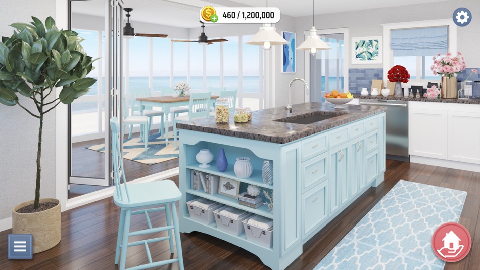 #3. House Makeover Game (iOS) By: NSTAGE Inc.