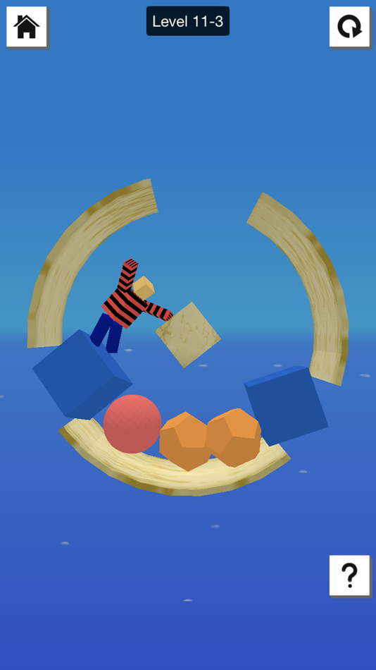 #1. Don't Drop Me - 3D games (iOS) Podle: KAZUYA KAMIOKA