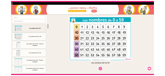 Les posters-mémos de Maths CE1