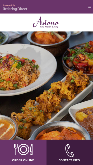 Asiana Restaurant Screenshot