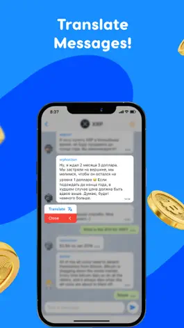Game screenshot Coin Chat Room: CryptoCurrency hack