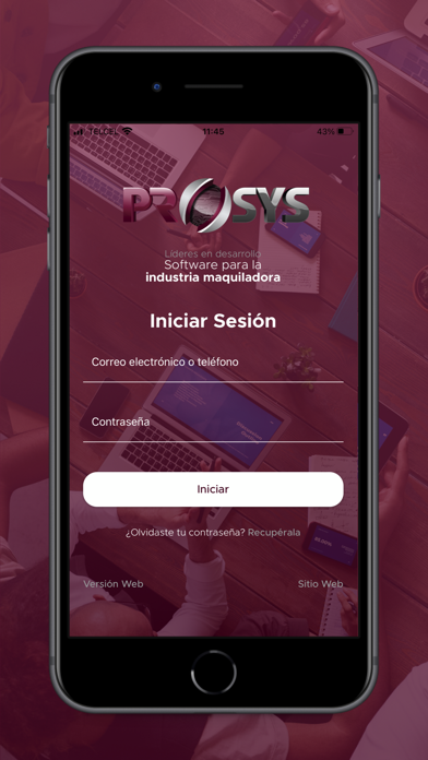 Prosys Kiosko Screenshot