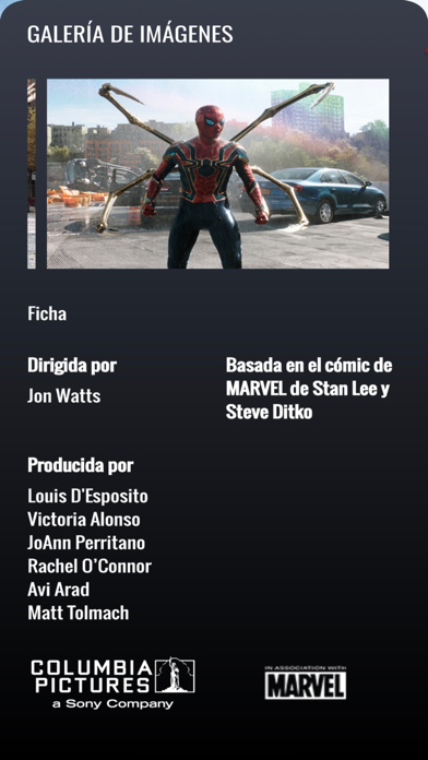 Sony Pictures España Screenshot