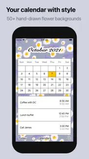calendar hana iphone screenshot 1