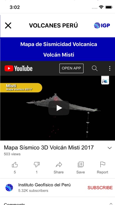Volcanes Perú Screenshot