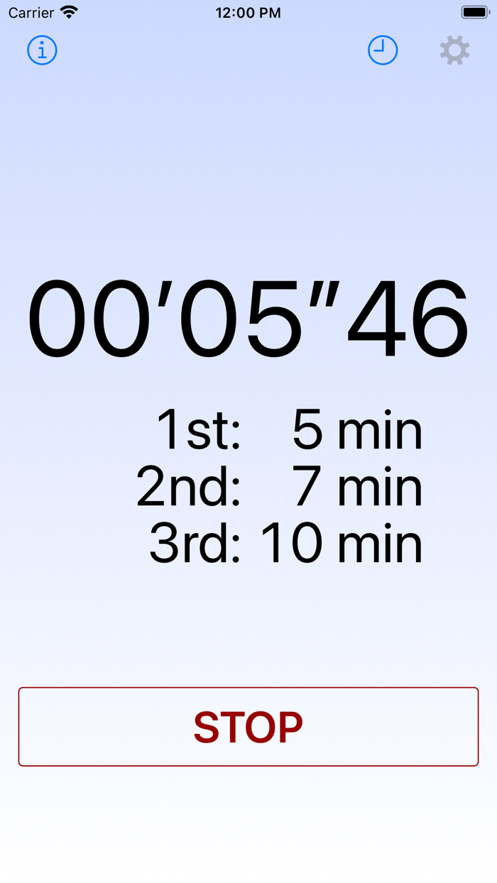 Voice Over Stopwatch