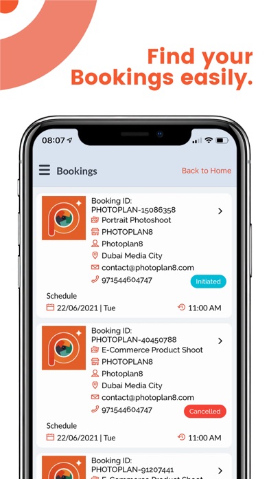 PHOTOPLAN8 Customer Screenshot