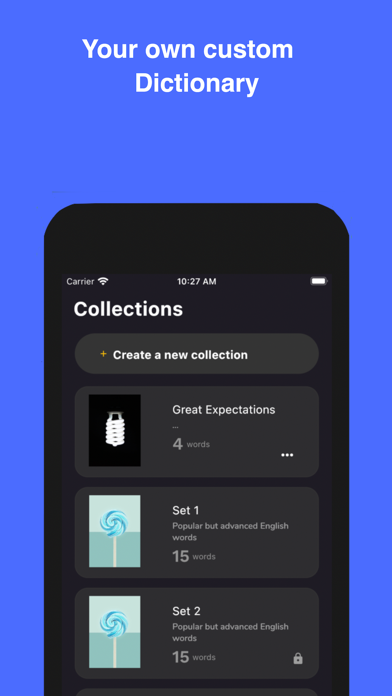 WordBank - Create a dictionary Screenshot