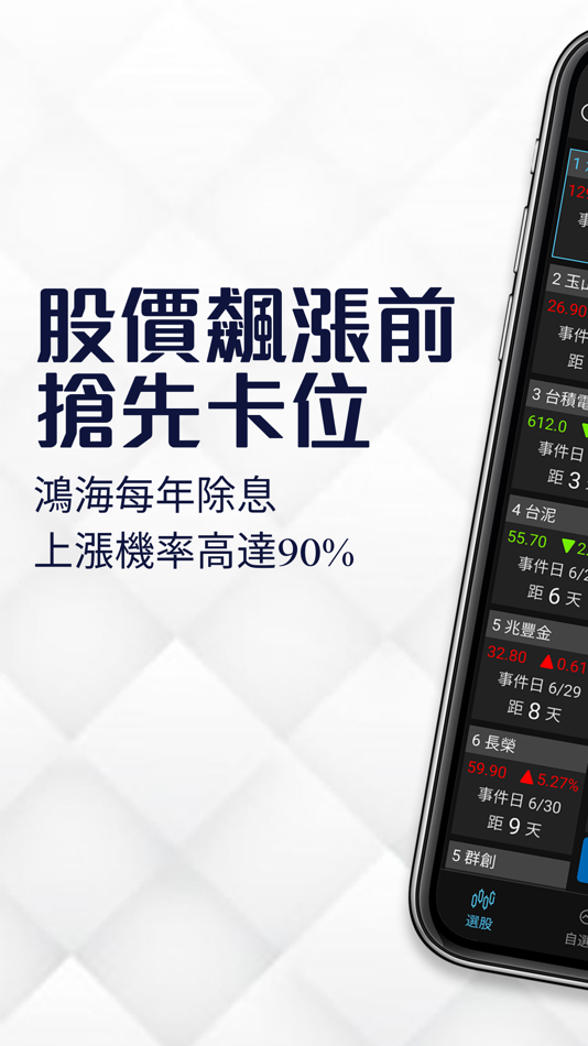 #1. 除權息獲利神器 (iOS) 게시자: CMoney