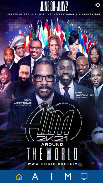 COGIC AIM Screenshot