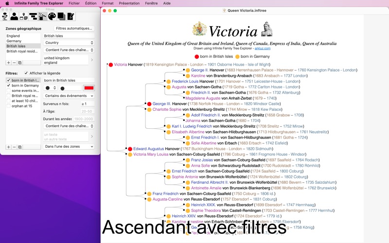 Screenshot #1 pour Infinite Family Tree Explorer