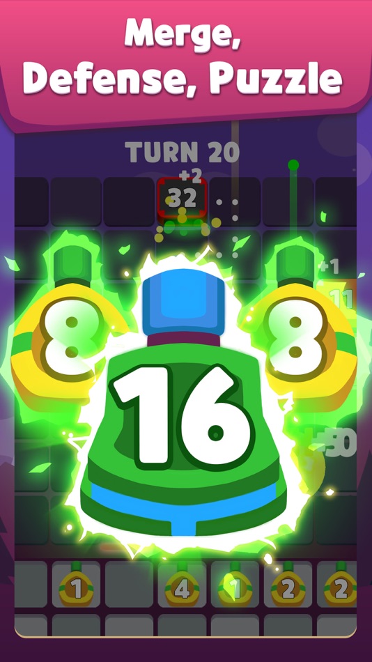 #2. Merge Crash Arena (iOS) By: MalangGames Corp.