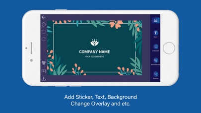 Business Card Maker - Visiting Screenshot