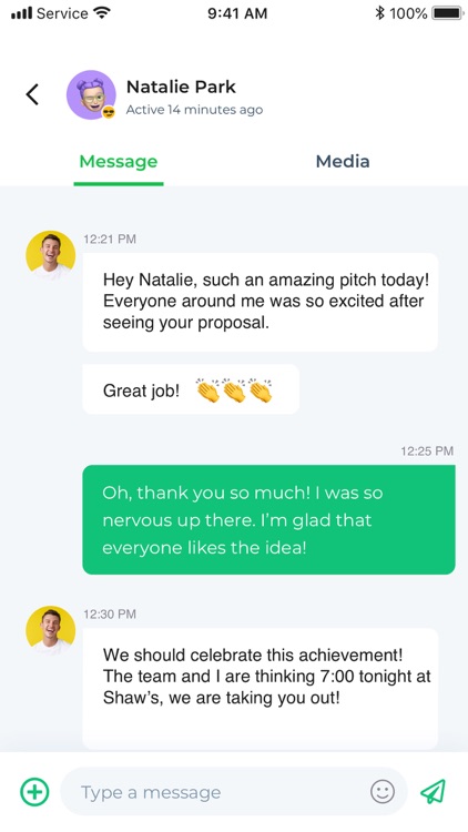 Sprynkl: Co-worker Social App