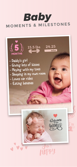 Adorable - Baby Photo Editor Screenshot