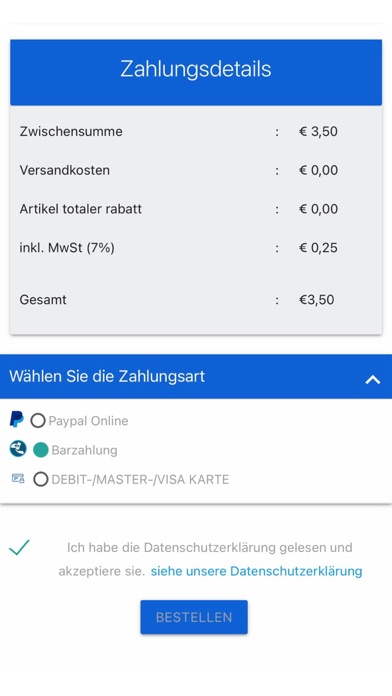 Adler Pizza Screenshot