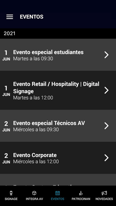 AV Experience Zone Screenshot