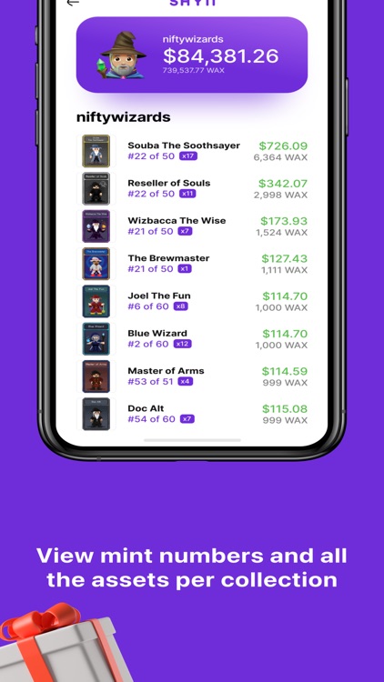 Shyn - NFT Portfolio screenshot-3